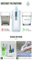 Botella De Filtro De Agua Al Aire Libre Para Supervivencia O Suministros De Emergencia Camping Purificador De Agua Bolsa De Purificación Para Camping Y Senderismo - details 3