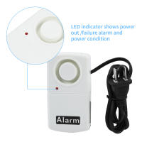 Alarma De Corte De Energía Con Sirena Automática 120db Indicador LED 220V CN Plug Advertencia De Fallo De Salida De Corriente Para Hogar - details 3