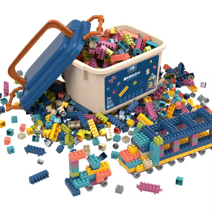 Bloques De Construcción DIY Para Niños Tamaño Grande Juguete Educativo Creativo Y Colorido Regalo Para Bebés Y Niños - 1