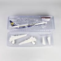 Modelo De Avión B737-800 RYANAIR a Escala 1:85 En Resina Con Base Y Picos De Aterrizaje Juguetes Miniatura Para Niños - details 9