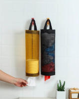 2PCS Organizador De Bolsas De Compras Para Cocina Soporte De Pared Plástico Dispensador De Almacenamiento Colgante Para Basura Y Bolsas - details 13