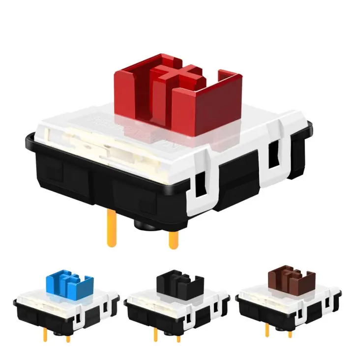 Teclado Mecánico REDRAGON SMD RGB MX Low Profile 5.5 Switch 3Pin Clicky Linear Tactile Silencioso Rojo Negro Azul Marrón Para Laptop Y Tablet - 1