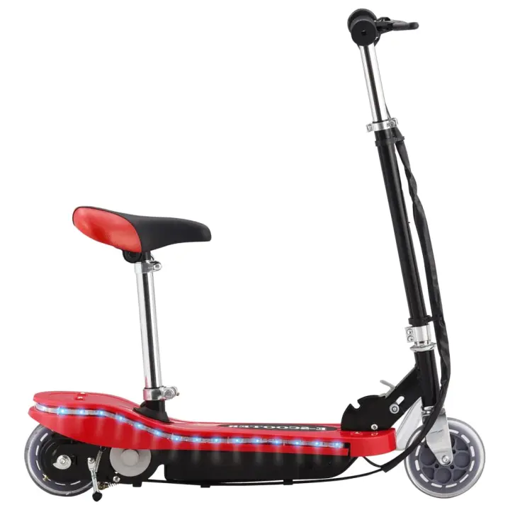 Patinete eléctrico con LED rojo 120 W - 1