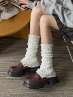 Pareja De Calcetines De Uniforme JK Para Mujer Calcetines Lolita De Bolitas Suaves Y Cómodos De Poliéster Versátiles Con Patrón De Elefante - details 5