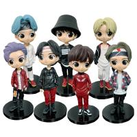 Figura De Acción KPOP Star Group 15.5CM PVC Modelo Bangtan Boys A.R.M.Y Juguetes Para Niñas Regalos Figura De Acción De Grupos De Música Coreana - details 4