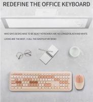 USB wireless silent keyboard and mouse set, keyboard and mouse set high-value wireless mouse and keyboard, thin keyboard exquisite set - details 2