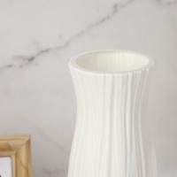 Vaso De Plástico Blanco Imitación Cerámica Maceta Para Plantas Estilo Nórdico Decoración Para Bodas Y Comedor Dormitorio Hogar - details 9
