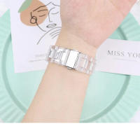 Correa De Resina Transparente Colorida Para Xiaomi Redmi Watch 5 4 Mi Band 9 Pro/8 pro Reemplazo De Pulsera Compatible Con Marca Unisex - details 7