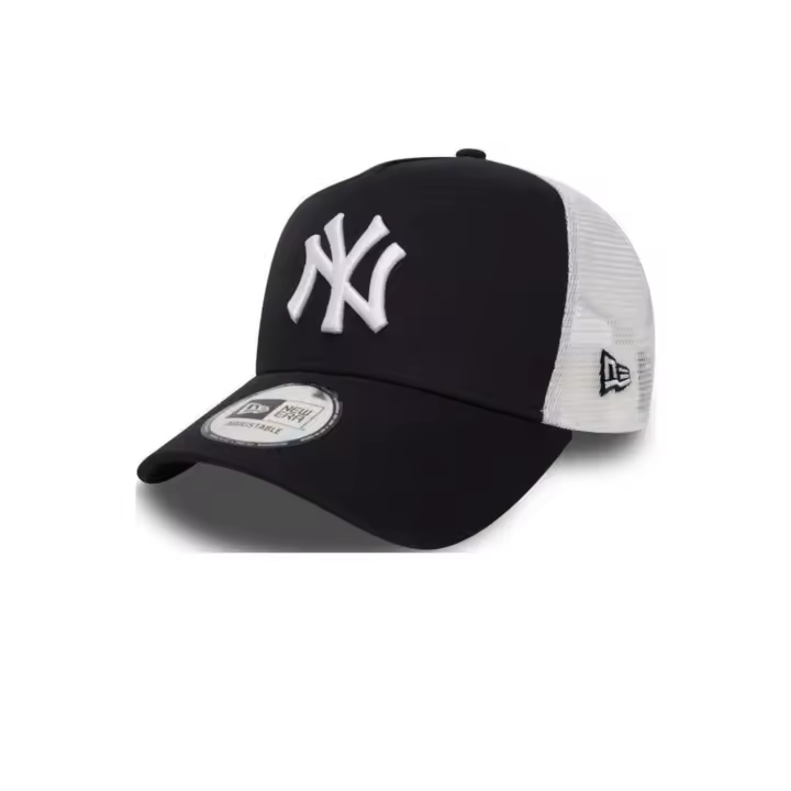 Gorra New Era Clean Trucker 2 Unisex Negro y Blanco - 1