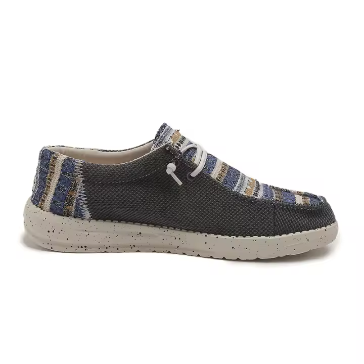 Zapatos de cavas con alpargatas de tela antideslizante, ligeros e informales para hombre - 1