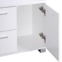 HOMCOM 3 EN 1 Conjunto de Muebles de Entrada Recibidor Pasillo Set de 3 Piezas Perchero Espejo Zapatero 2 Cajones - details 8