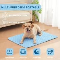 Alfombra De Enfriamiento Para Mascotas Perro Gato Cama Fría De Verano Tamaño Pequeño Material De Seda Hielo Resistente Al Agua 5 Tamaños Disponibles - details 10
