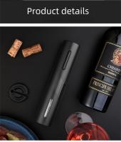 Abreventanas Eléctrico Automático Para Vino Rojo Con Cortador De Sellado Para Cocinas Bares Fiestas - details 6