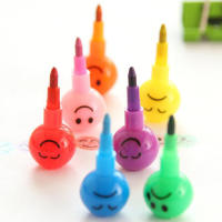 10Pcs Lollipop Bloques De Construcción Crayón/Lápiz Graffiti Para Niños Fiestas De Cumpleaños Regalos Para Estudiantes Vuelta a La Escuela - details 6