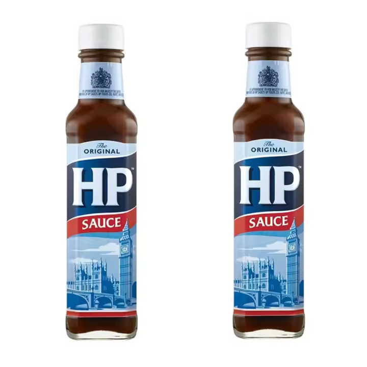 Lote de 2 Unidades - Salsa HP Original Auhumada Inglesa - 255 gr/unidad - Salsa para carnes - Salsa Marrón - Salsa Ahumada - 1