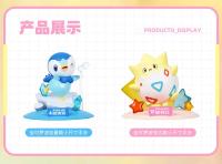 Figura De Acción Pokemon Anime Alta Calidad Porkby Piplup Muñecos Funism Colección De Modelos Ornamentos Juguete Para Niños Regalo De Cumpleaños - details 3