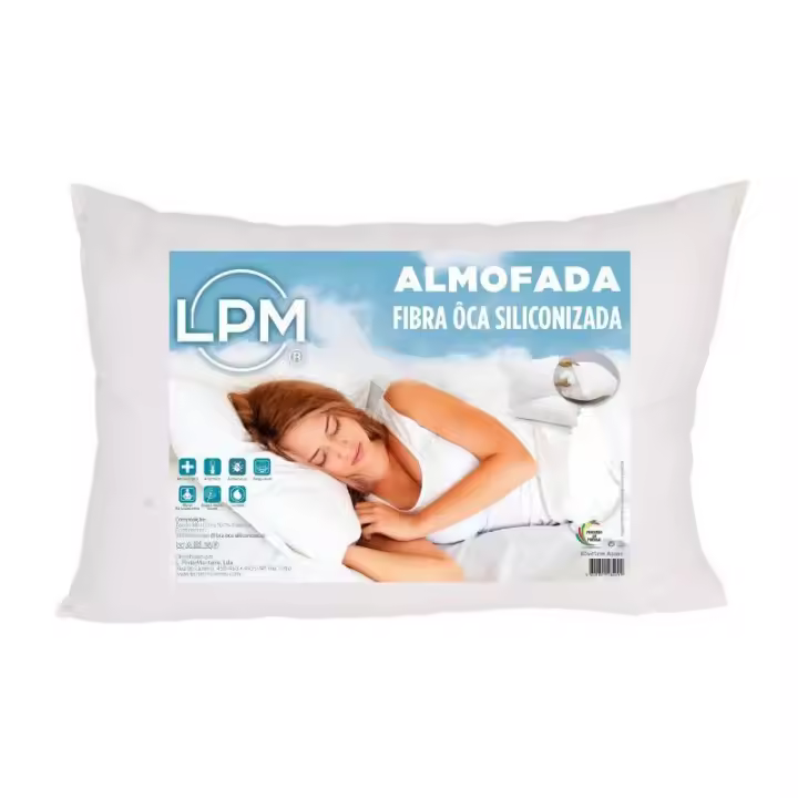Almohada de Fibra Hueca Siliconada | LPM (45x60 cm) - 1