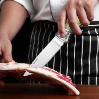 Cuchillo De Afeitar Profesional En Acero Inoxidable Con Mango Plegable Cuchillo De Carne Y Fruta Para Corte De Pescado Y Carne En La Cocina - details 10