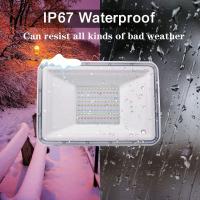 Foco LED RGB para Exterior de 100 W con mando a distancia, 16 Colores Y 4 Modos, resistant to Agua IP67, iluminación de seuridad para Exterior sin función de Memoria, para Jardín, Paisaje, escenario, patio, calle - details 3