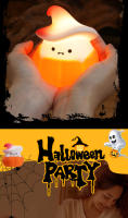 Lámpara De Silicona Suave Para Halloween Decoración De Ambiente De Habitación Fantasma Demonio Kiwi Bird Mago Luz Nocturna LED Recargable Forma De Calabaza - details 67