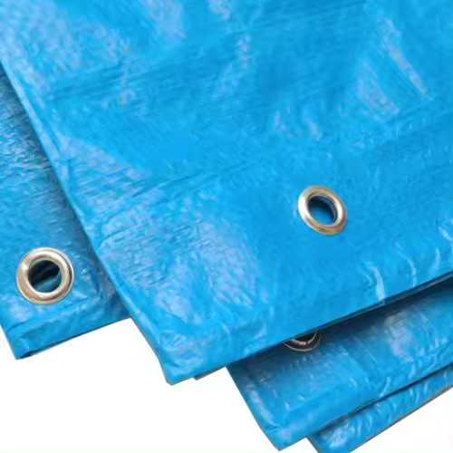 Toldo Reforzado 90gr. Azul 6x10 m (Faura) - 1