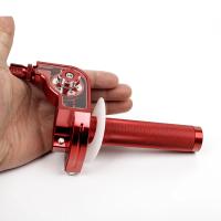 Manillar De Motocicleta Universal 22mm CNC De Aluminio Para Móvil Scooter Motocross ATV Quad Buggy Manija De Acelerador Giratoria - details 2