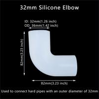 5pcs Conector De Tubo Rígido a Flexibles De Silicona Para Jardín Coupling De Goma Elástico Para Reparación De Tubos Y Rendijas En El Jardín - details 11