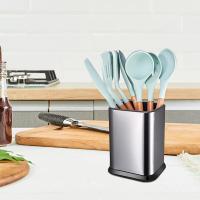 Soporte de utensilios de cocina para encimera, organizador profundo y estable, fácil de limpiar - details 7