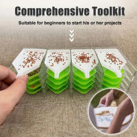 Kit De Organización Para Pintura Diamante Momoart Caja De Almacenamiento Para Herramientas Y Accesorios De Mosaico De Diamantes - details 7