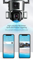 Cámara de vigilancia de seguridad solar inalámbrica para exteriores 4K 8MP 4G 360° Lente dual Zoom óptico 10X Detección de movimiento - details 6