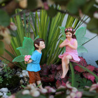 2PC Decoración De Jardín Única Para Día De San Valentín - Fae De Flor Símbolo De Amor Dulce - Adorno Exclusivo Para Exterior - details 5