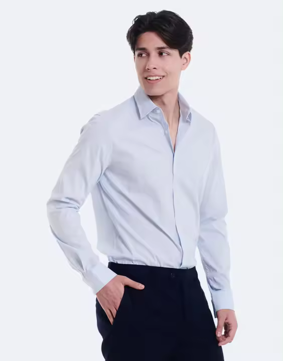 CAMISA ELASTANO CUELLO BASIC COMFORT FIT - 1