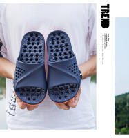 Sandalias De Hombre Para La Playa Y El Interior Antideslizantes Masajeadoras EVA Cómodas Para Verano Tallas Reales - details 10