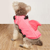 Chaleco De Seguridad Para Perros De Verano Con Alta Flotabilidad Ropa De Natación De Medio Y Gran Tamaño Con Manija Para Surf Y Natación - details 3