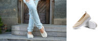 Zapatillas De Verano Para Mujer Suela De Goma Transpirables Zapatos Casuales Ligeros De Malla Antideslizantes Zapatillas De Oficina Para Hombres Y Mujeres - details 2