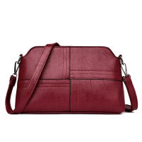 Bolso De Hombro Para Mujer De Cuero PU Vintage Diseño De Lujo Pequeño Bolsa De Mano Splicing Bolso De Viaje Tote De Compras - details 27