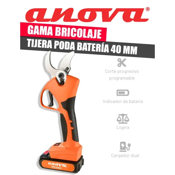 TIJERA ELÉCTRICA ANOVA TPB3003 - I.V.A INCLUIDO. - 1