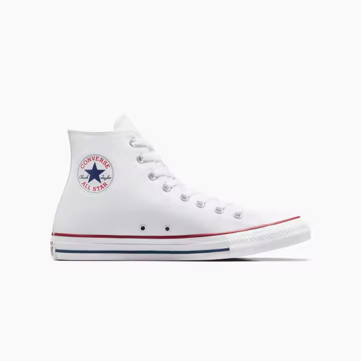 ZAPATILLAS MUJER BLANCAS  CHUCK TYLOR ALL STAR HI PLATFORM OPTICAL WHITE - M7650C / SABAS SHOP - 1