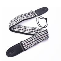 Correa De Guitarra Ajustable Bordada Con Estampado Estilo Vintage Étnico Para Folk Eléctrico Bajo Ukulele Accesorios De Guitarra - details 7