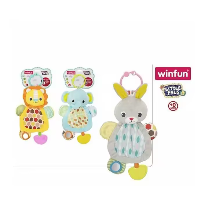 Rama Tritton Peluche Elefante, León o Conejo - Modelos Surtidos Suave y Adorable - 1
