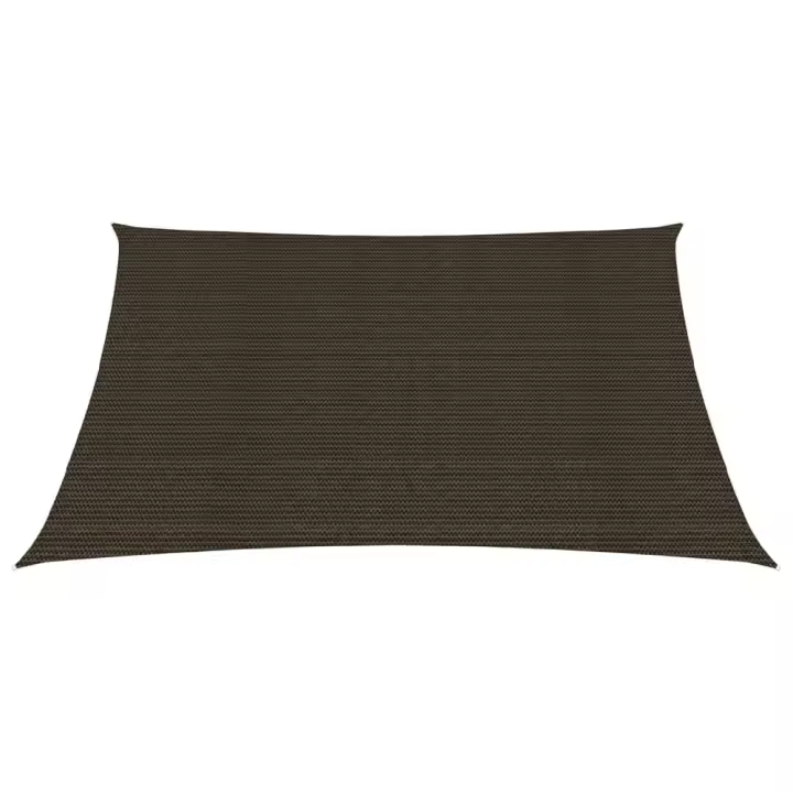 vidaXL TOLDO DE VELA MARRÓN HDPE 160 G/M² 2,5X3 M - 1