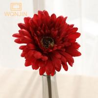 5PCS Decoración De Girasol Chrysanthemum Artificial Silken Colorido Small Daisy Arreglo Floral Para Casa Boda Estilo Girasol Gerbera - details 7