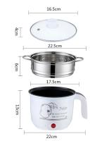 Mini Hervidor De Arroz Eléctrico 220V Capacidad De 1.8L Material De Acero Inoxidable Función Vapor Disponible En Single Y Double Layer - details 8