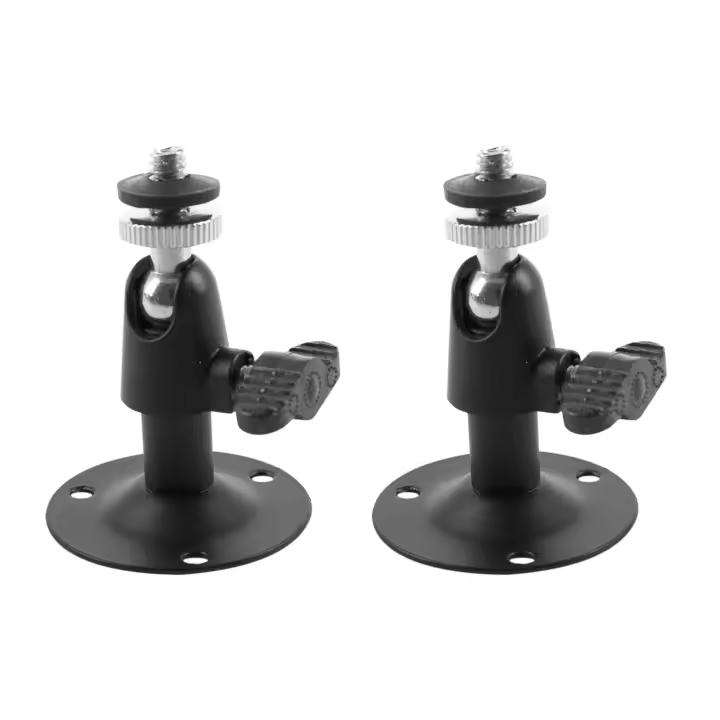 Soporte de pared alto para cámara de seguridad CCTV, montaje en techo de 2,6 pulgadas, 2 unidades - 1