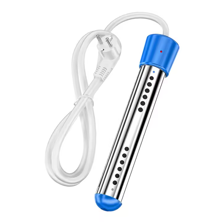 Cecodadi-Calentador de agua por inmersión de 3000W, calentador de agua portátil eléctrico con 304 S S, calentador de cubo con termómetro Calienta hasta 5 galones de agu，Envío rápidon minutos, para piscina inflable, mini bañera, cubo de agua calentada - 1