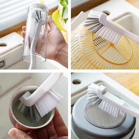 Cepillo De Limpieza Para Botellas De Leche Y Tubos De Vidrio Con Mango Largo Herramienta De Cocina Plástica Para El Hogar - details 1