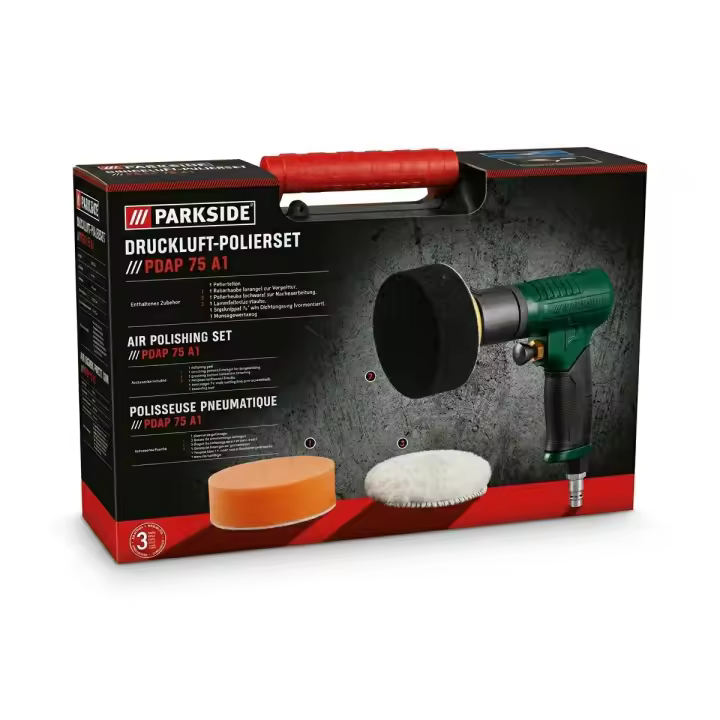 PULIDORA NEUMÁTICA CON ACCESORIOS PDAP 75 A1 - 1
