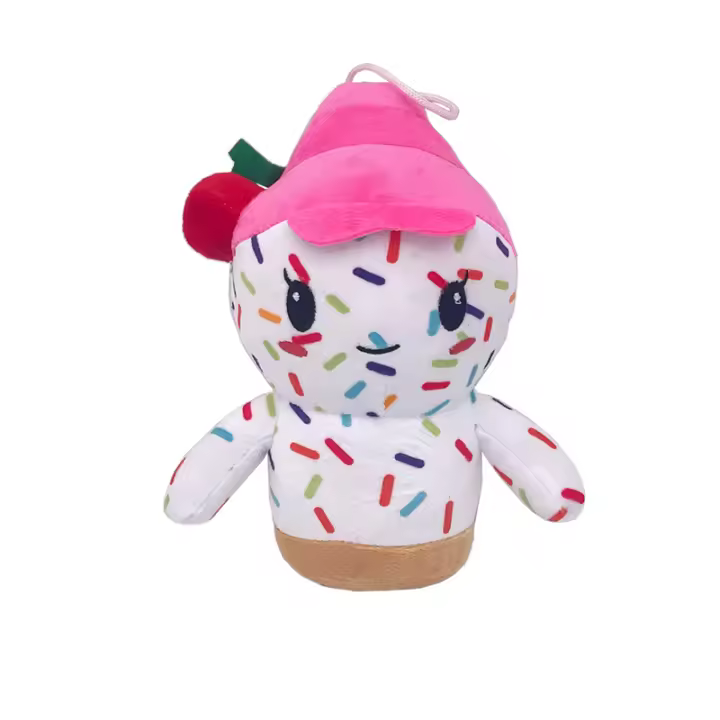 Muñeco De Peluche Moriah Elizabeth Dinosaurio Sonriente Suave Juguete De Animales De Dibujos Animados Regalo De Navidad Para Niños Material De Peluche Corto Relleno De Algodón PP Tamaño 20cm Unisex - 1
