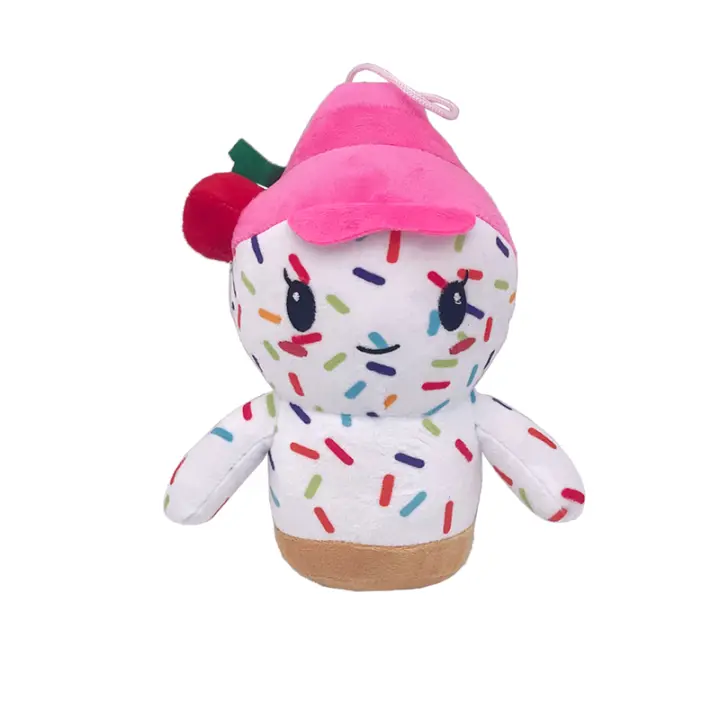 Muñeco De Peluche Moriah Elizabeth Dinosaurio Sonriente Suave Juguete De Animales De Dibujos Animados Regalo De Navidad Para Niños Material De Peluche Corto Relleno De Algodón PP Tamaño 20cm Unisex - 1