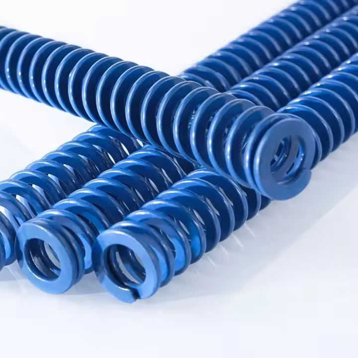 Tbelix 1PCS Resorte De Compresión Azul Estándar Americano Malla De Fundición Material De Aleación Diámetro Exterior 6-45mm Longitud 300mm Para Plomería Y Uso Industrial - 1